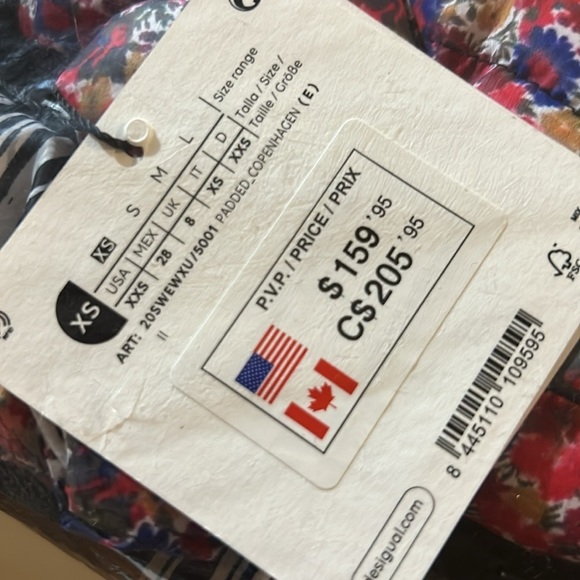 Desigual Padded Copenhagen Jacket. NWT - Picture 5 of 7